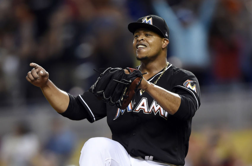 Image result for Marlins' Edinson Volquez throws a no-hitter against the Diamondbacks