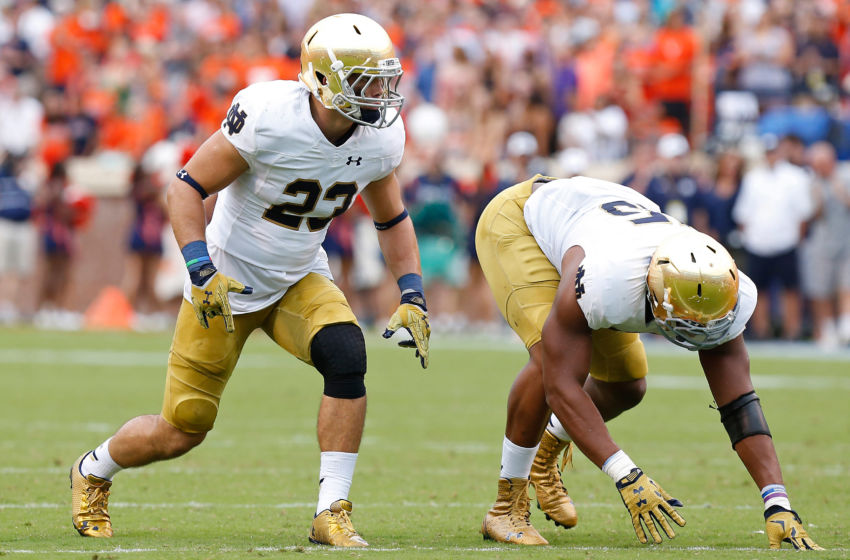 NCAA Football: Notre Dame at Virginia