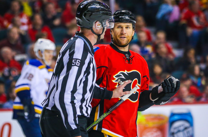 NHL: St. Louis Blues at Calgary Flames