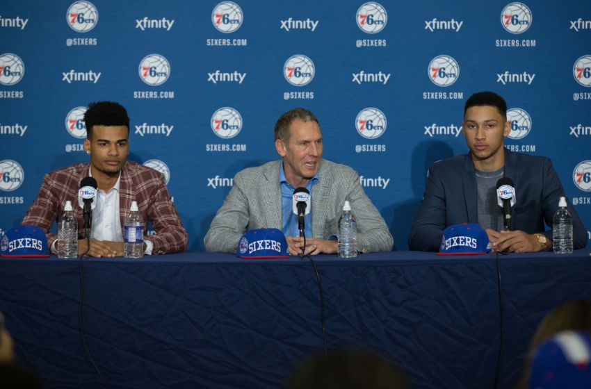 NBA: Philadelphia 76ers-Press Conference