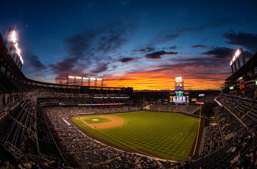 MLB: San Francisco Giants at Colorado Rockies