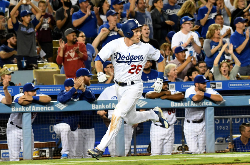 Sep 24, 2016; Los Angeles, CA, USA; Los Angeles Dodgers second baseman <a rel=
