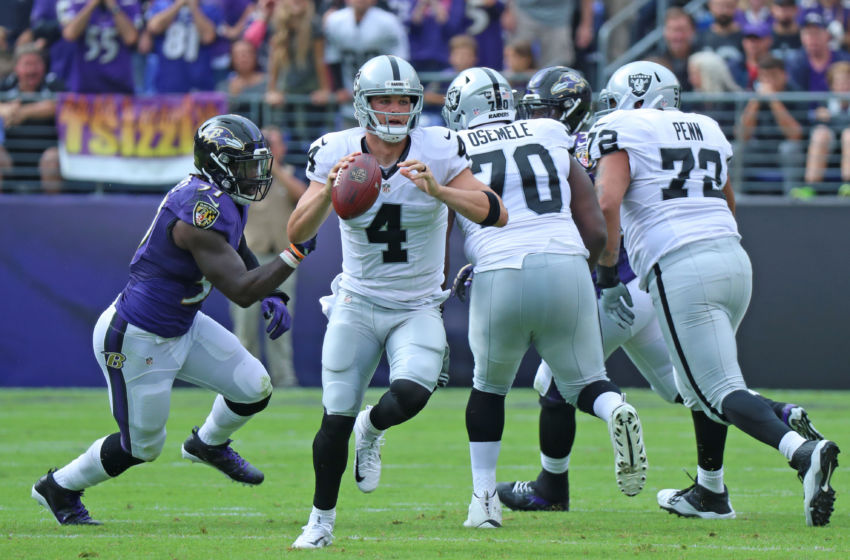 NFL: Oakland Raiders at Baltimore Ravens