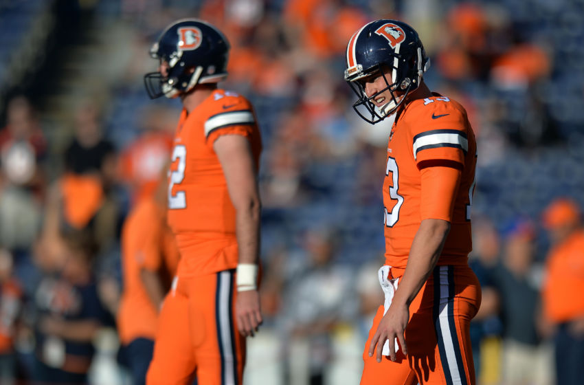Who Would Fit As A Denver Broncos Third String Quarterback?