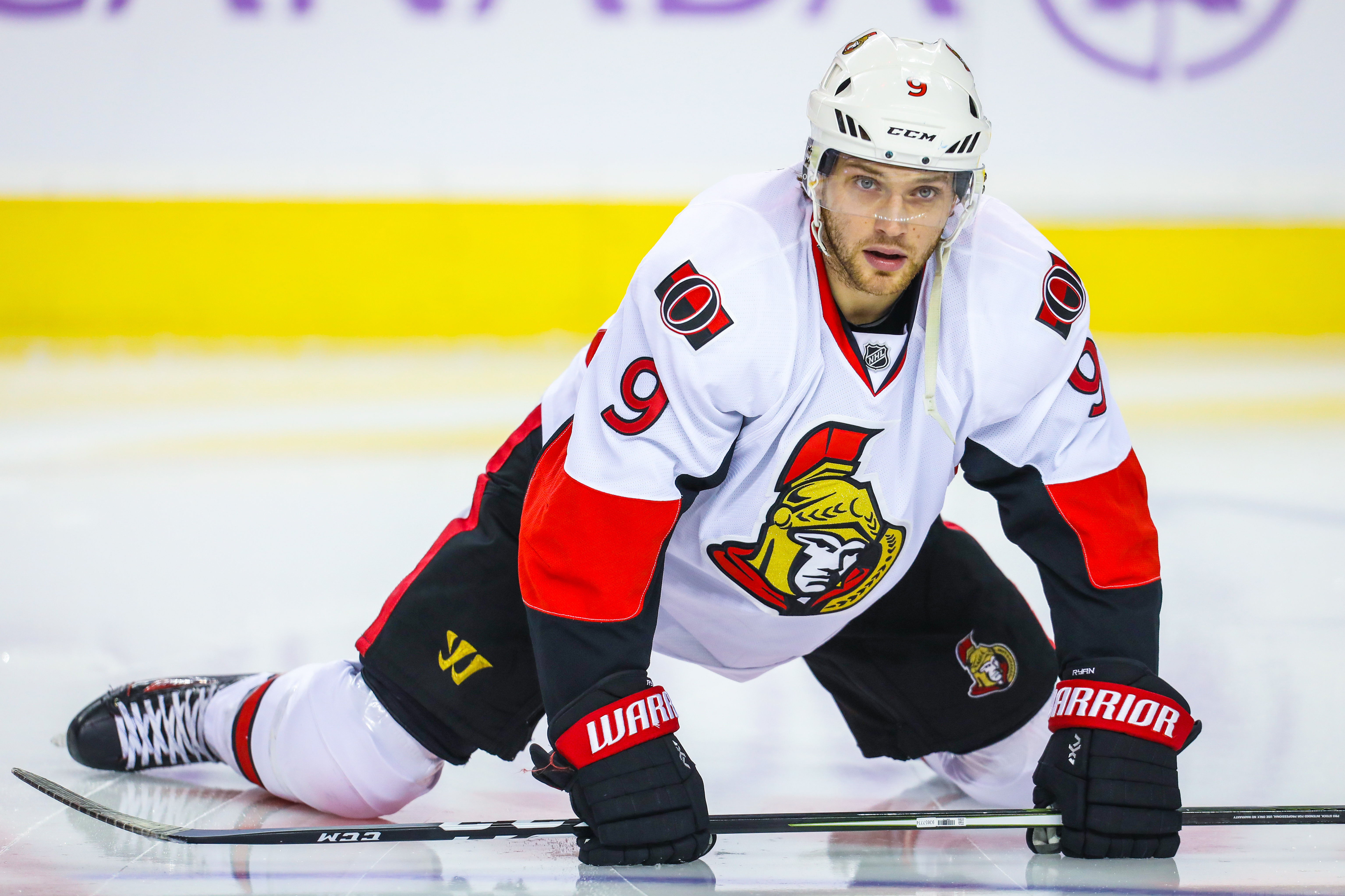 NHL: Ottawa Senators at Calgary Flames