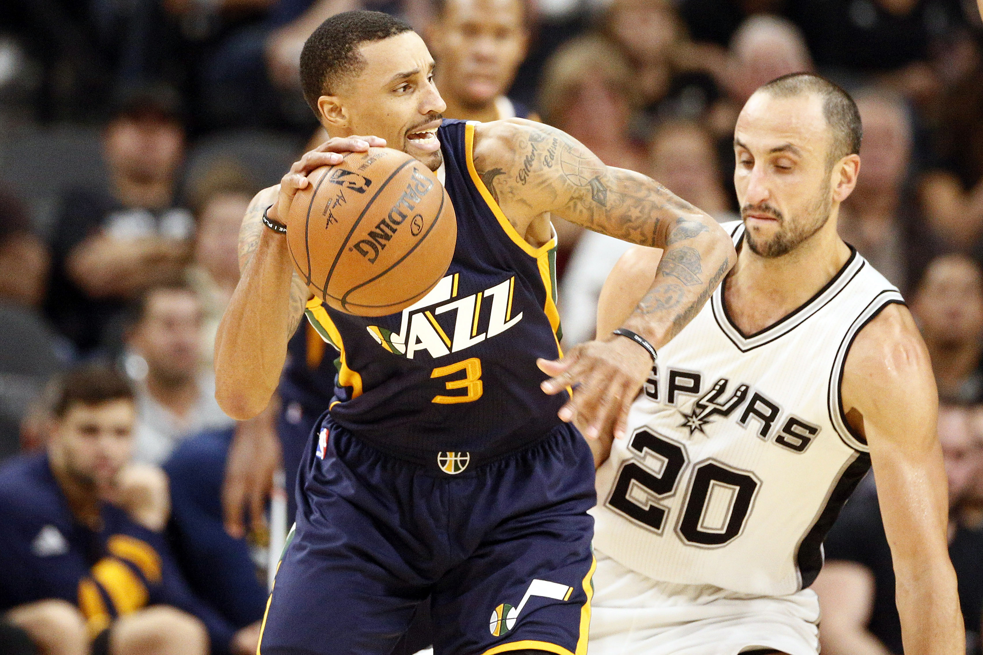 Utah Jazz Rumors: George Hill, San Antonio Spurs have mutual interest
