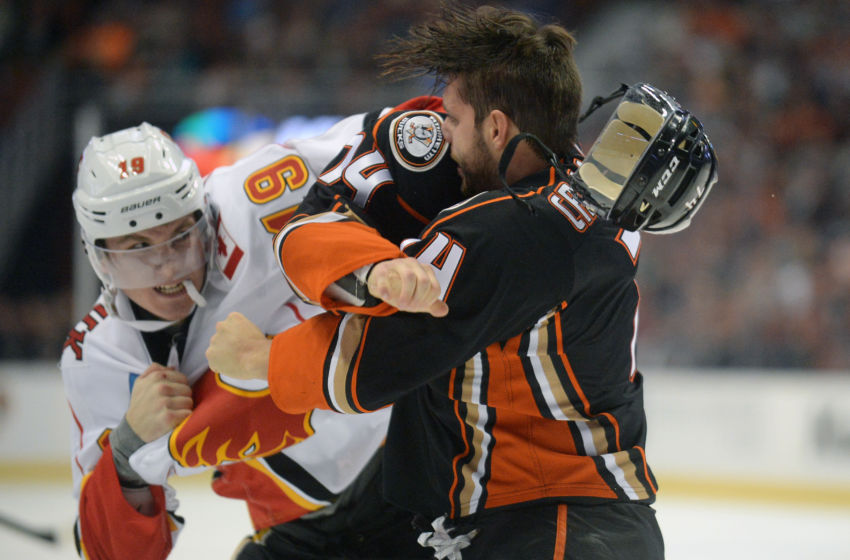 NHL: Calgary Flames at Anaheim Ducks