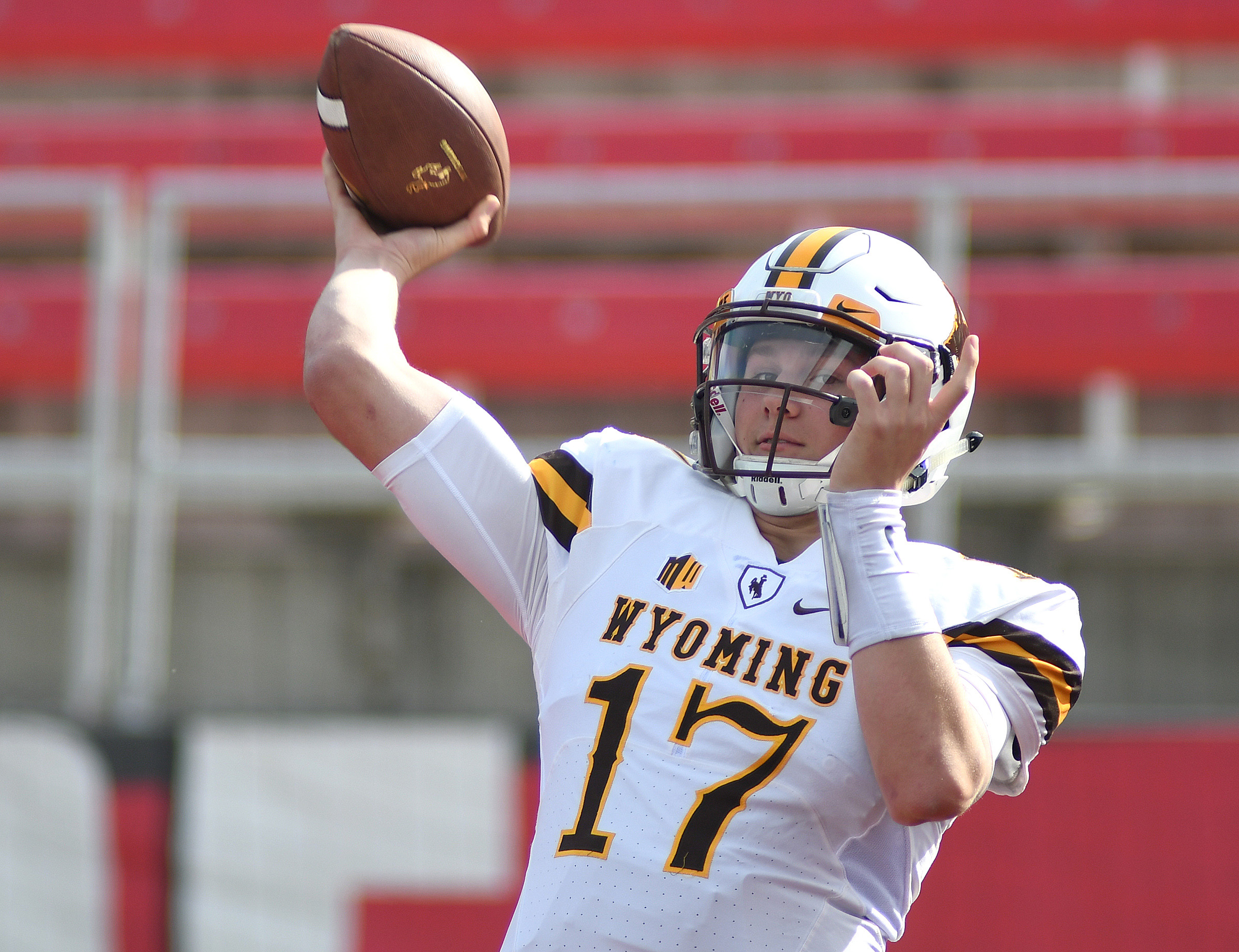 Wyoming QB Josh Allen rises to possible No. 1 NFL draft pick, UNLV  Football, Sports