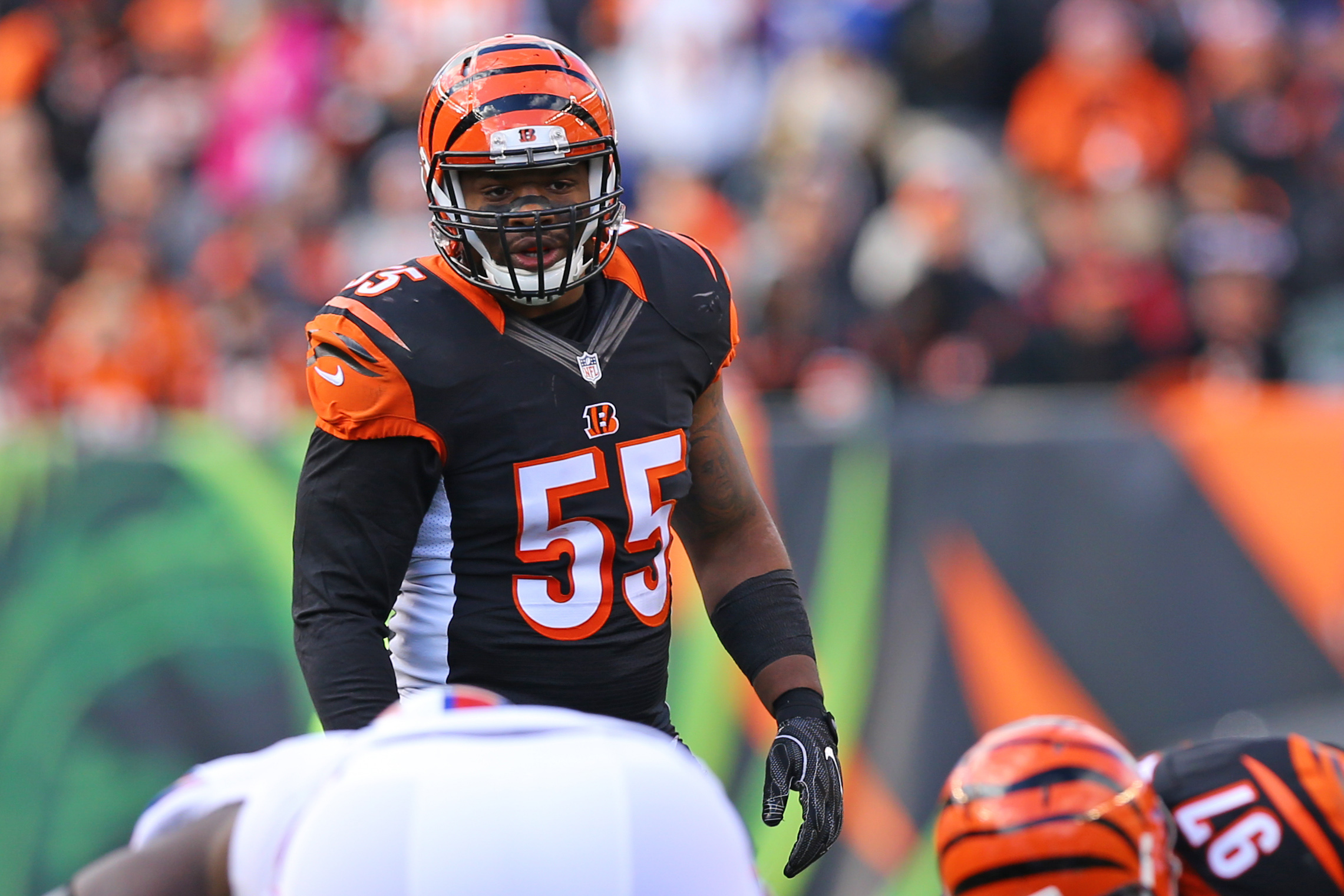 Vontaze Burfict healthy, ready to lead Bengals into battle