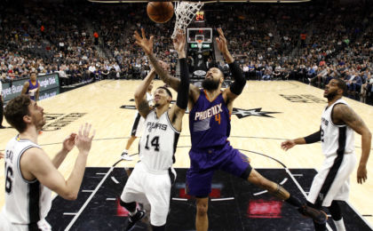 NBA: Phoenix Suns at San Antonio Spurs