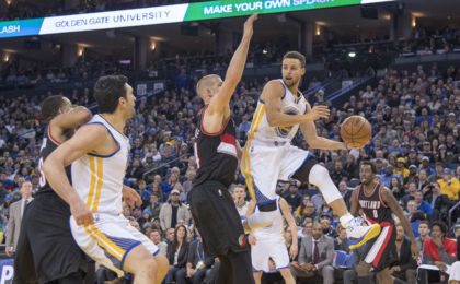 NBA: Portland Trail Blazers at Golden State Warriors