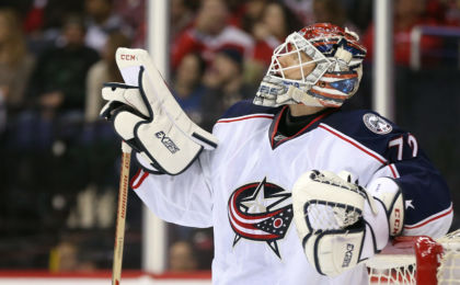 NHL: Columbus Blue Jackets at Washington Capitals