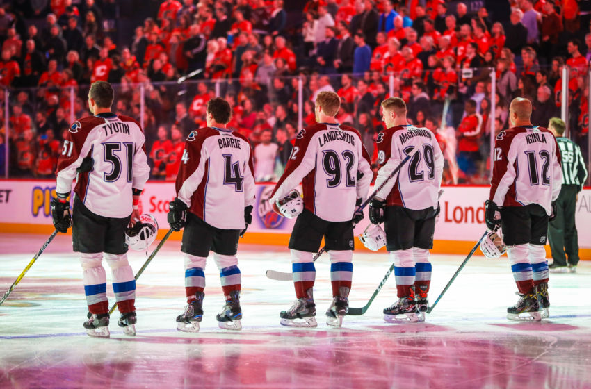NHL: Colorado Avalanche at Calgary Flames