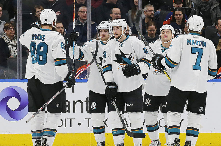 NHL: San Jose Sharks at Edmonton Oilers