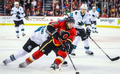 NHL: San Jose Sharks at Calgary Flames