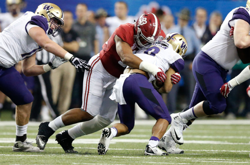 NCAA Football: Chick-fil-A Peach Bowl-Alabama vs Washington