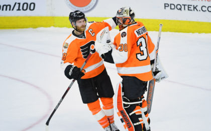 NHL: Vancouver Canucks at Philadelphia Flyers