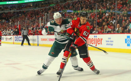 NHL: Minnesota Wild at Chicago Blackhawks