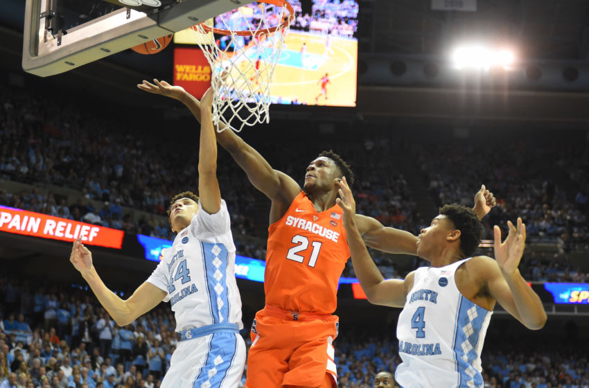 NCAA Basketball: Syracuse at North Carolina