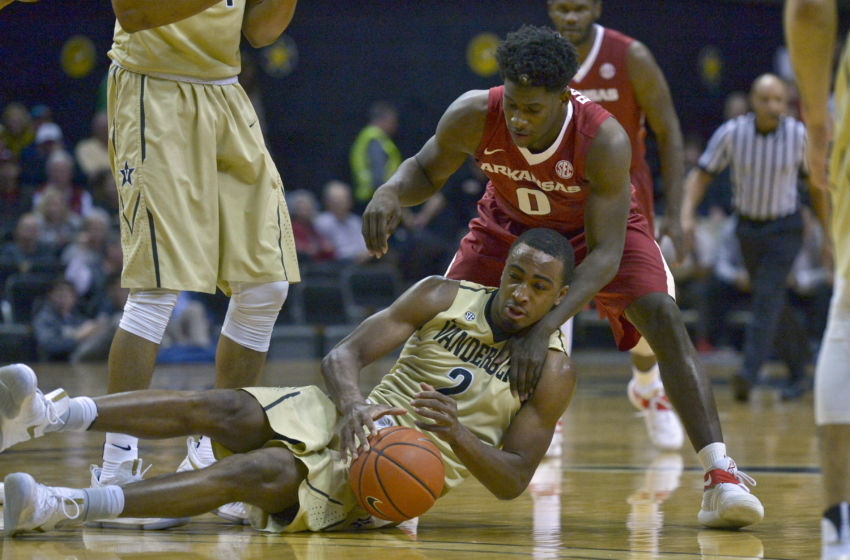 NCAA Basketball: Arkansas at Vanderbilt