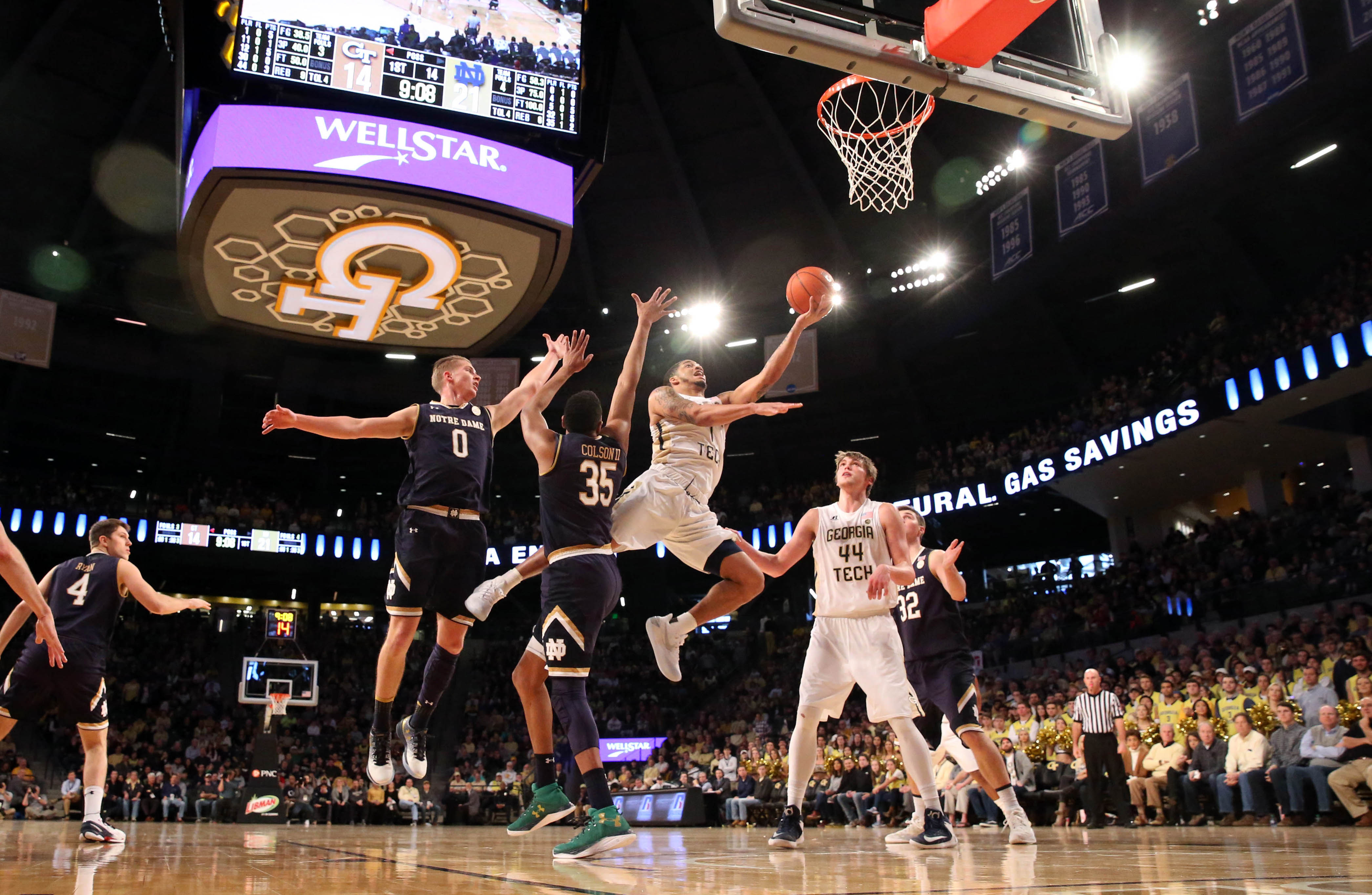 Georgia Tech Basketball: Yellow Jackets Upset Notre Dame Behind Jackson