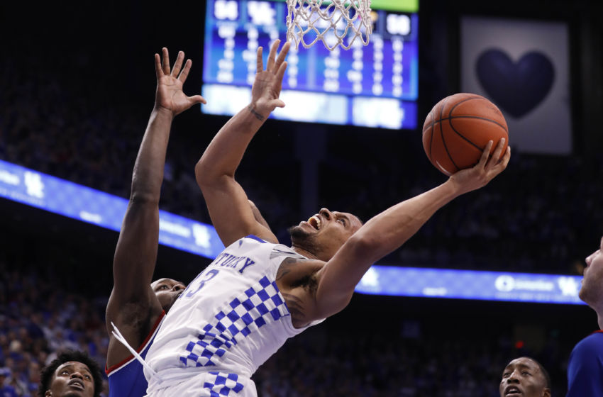 NCAA Basketball: Kansas at Kentucky