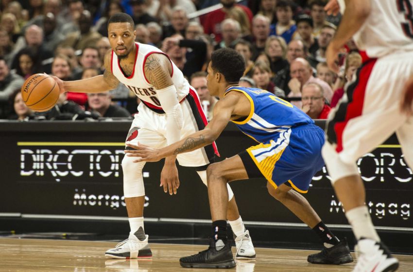 NBA: Golden State Warriors at Portland Trail Blazers