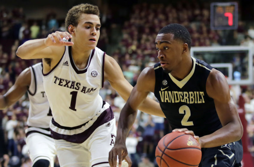 NCAA Basketball: Vanderbilt at Texas A&M