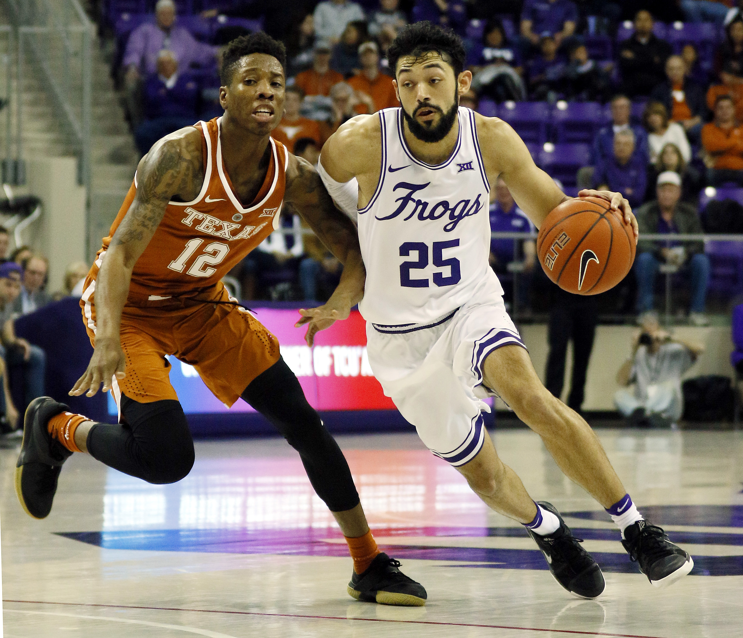 Texas Basketball: Longhorns Crack Against TCU In Another Road Loss