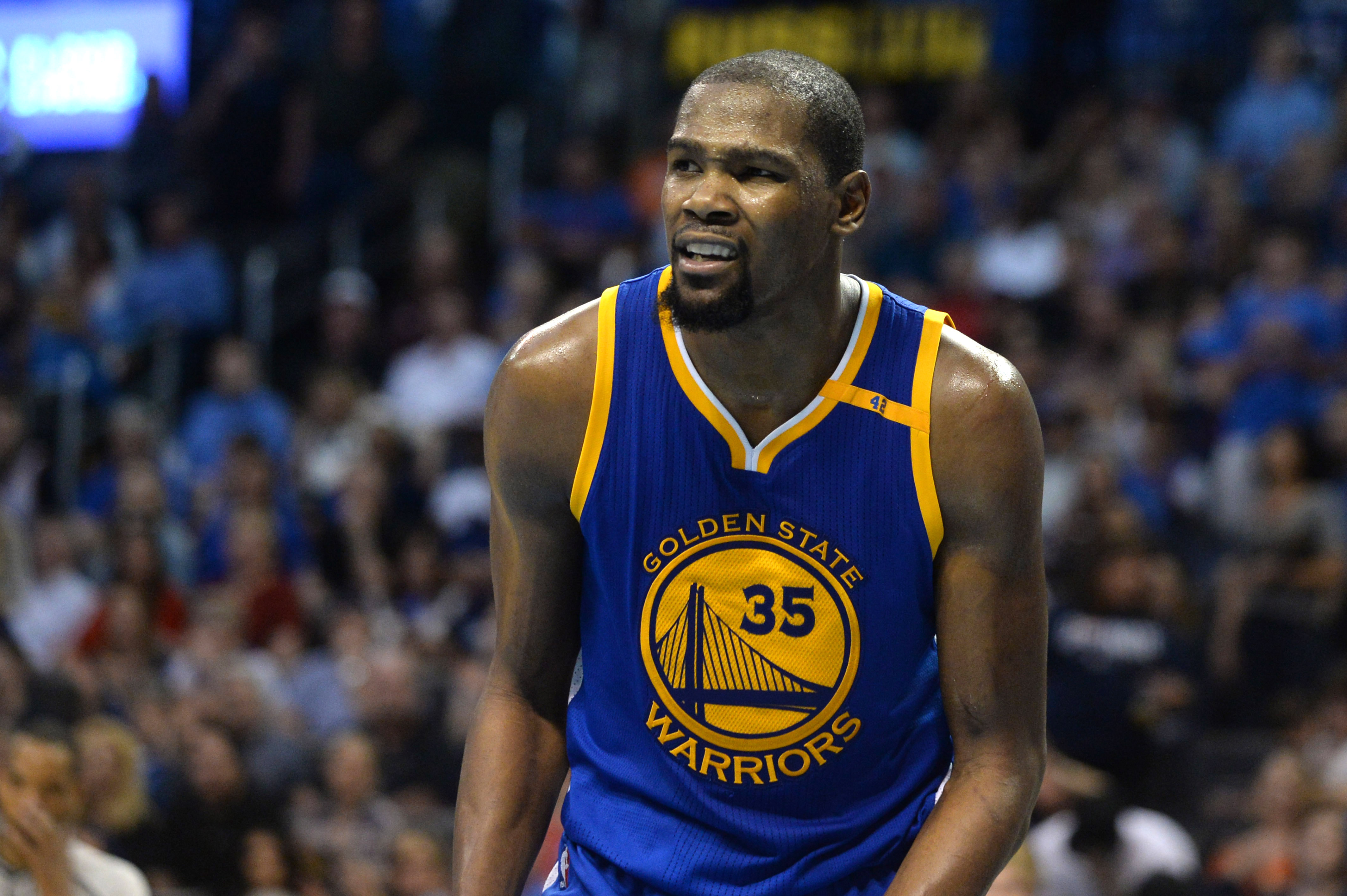 Golden State Warriors furious with Oklahoma City's treatment of Kevin Durant - FanSided