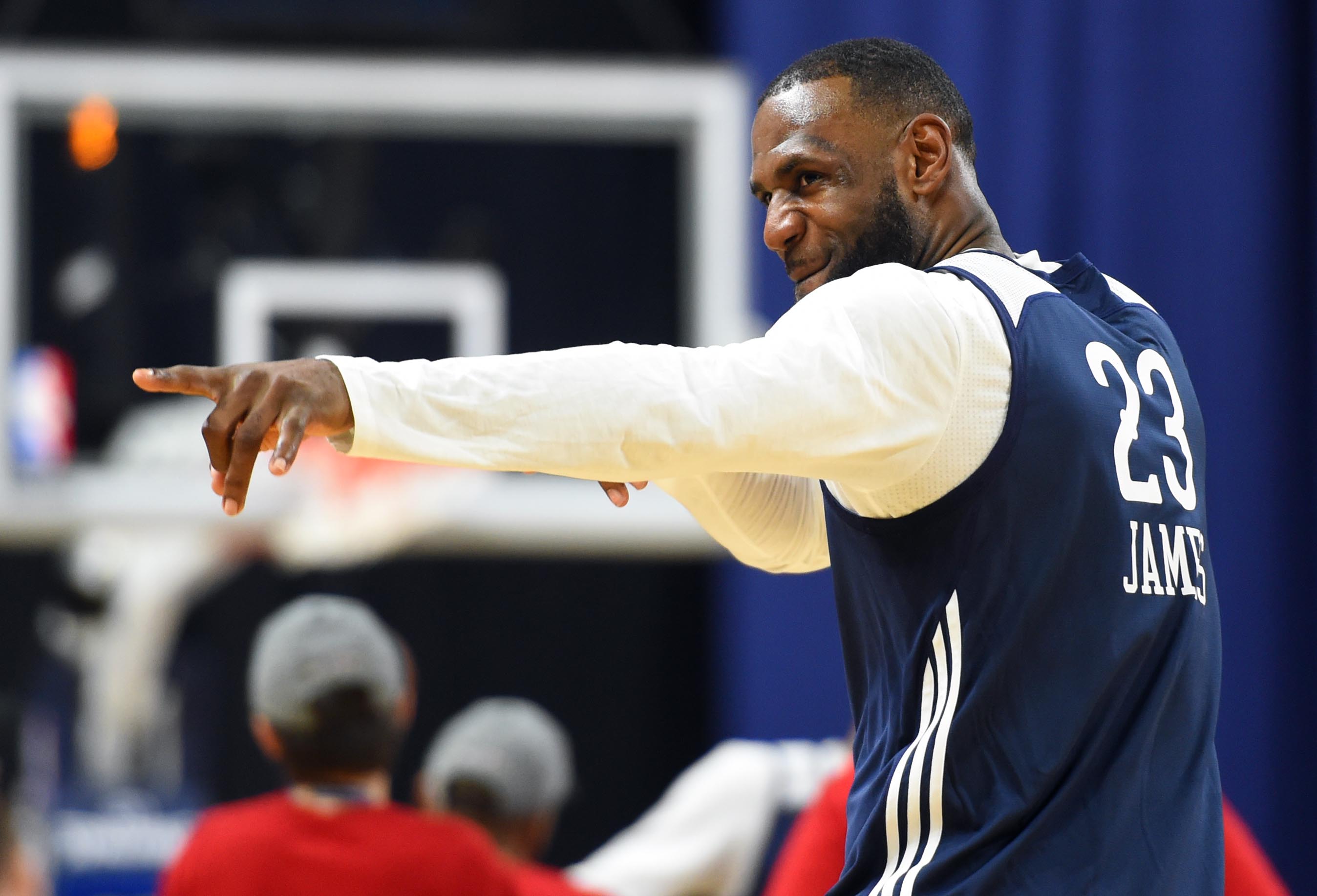 lebron practice jersey