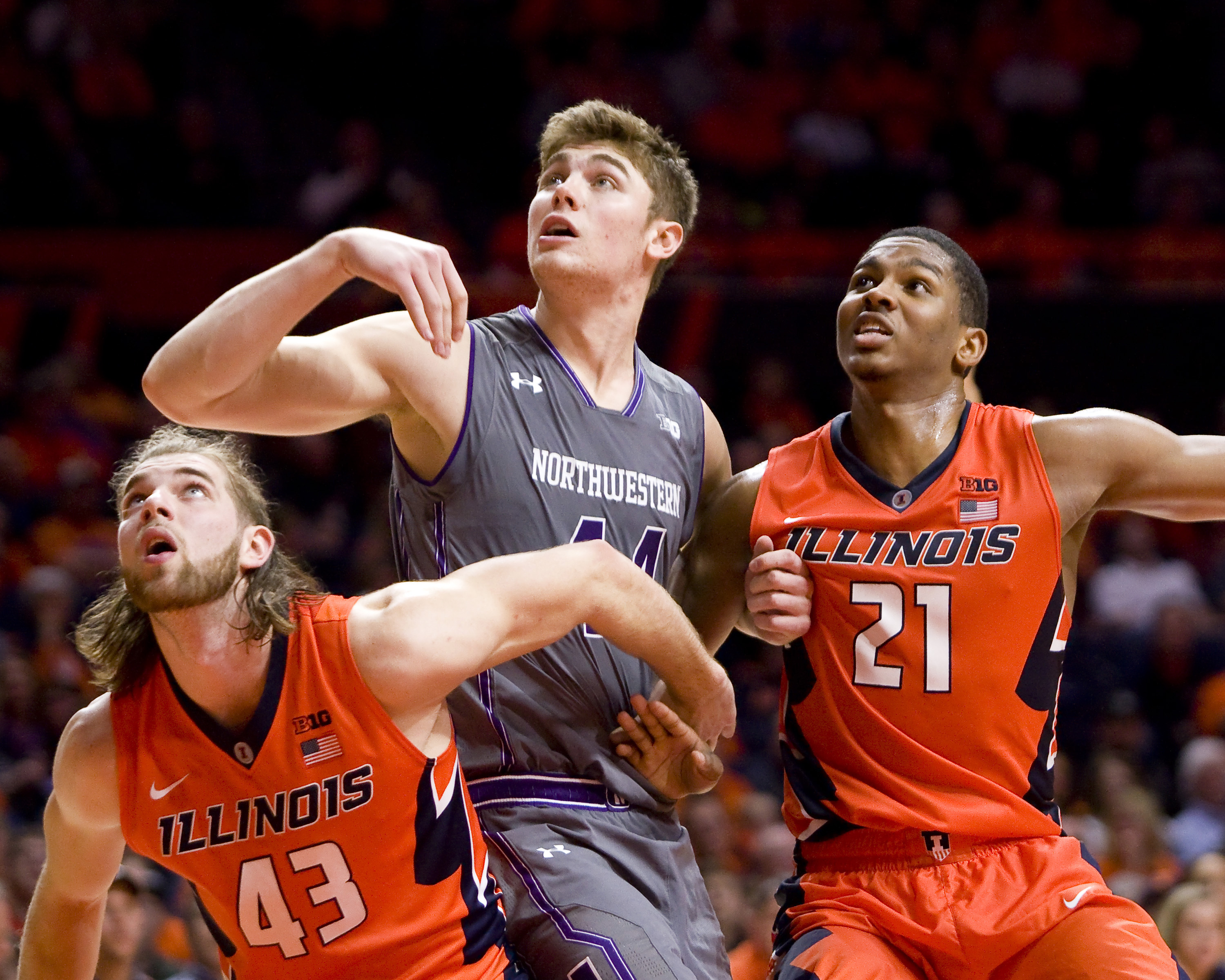 Illinois Basketball Illini players finishing season with heart