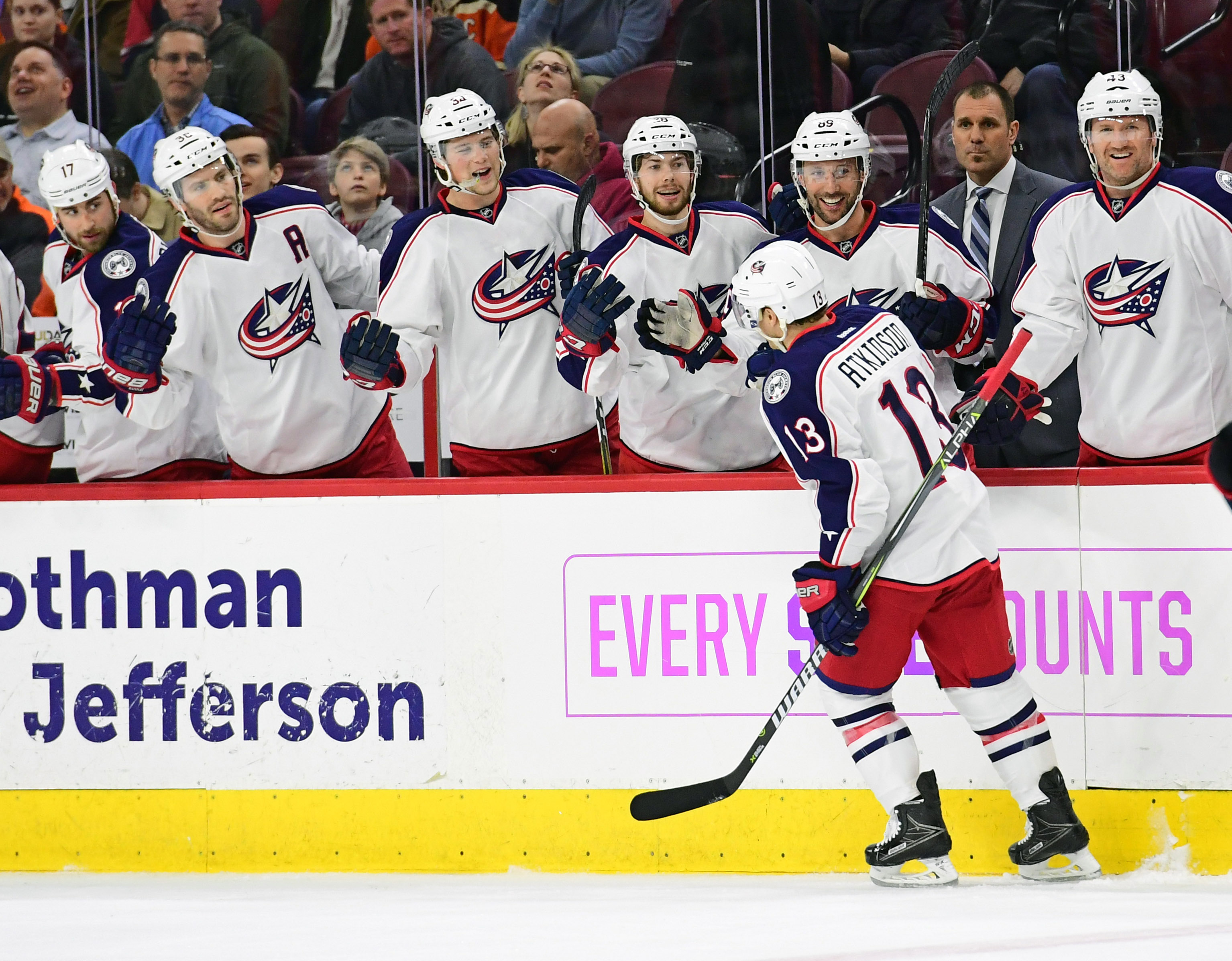 columbus blue jackets atkinson jersey