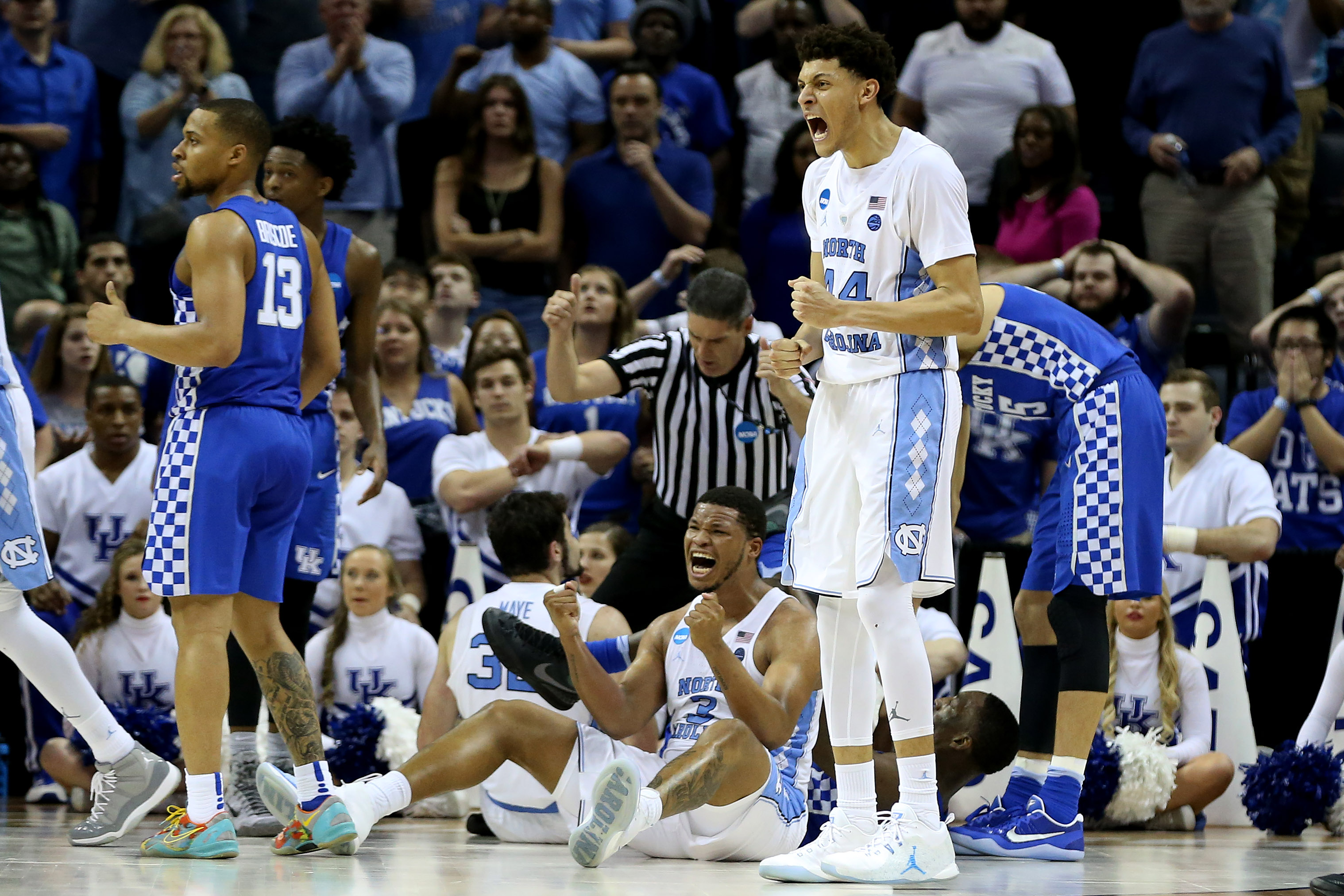 North Carolina beats Kentucky in NCAA Tournament: Twitter reacts