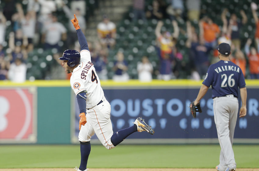 George Springer hits walk-off home run for the Astros