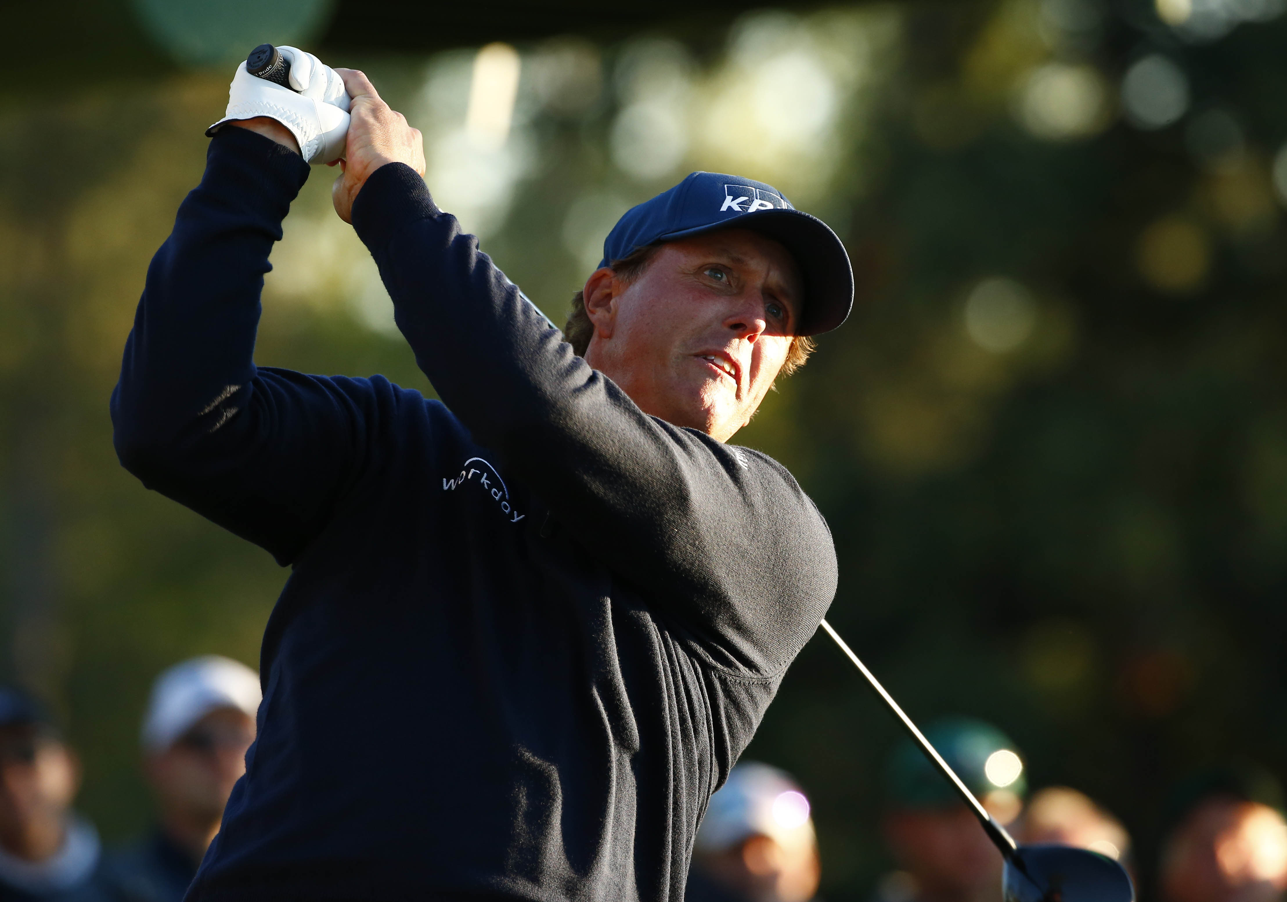 phil mickelson masters tee time