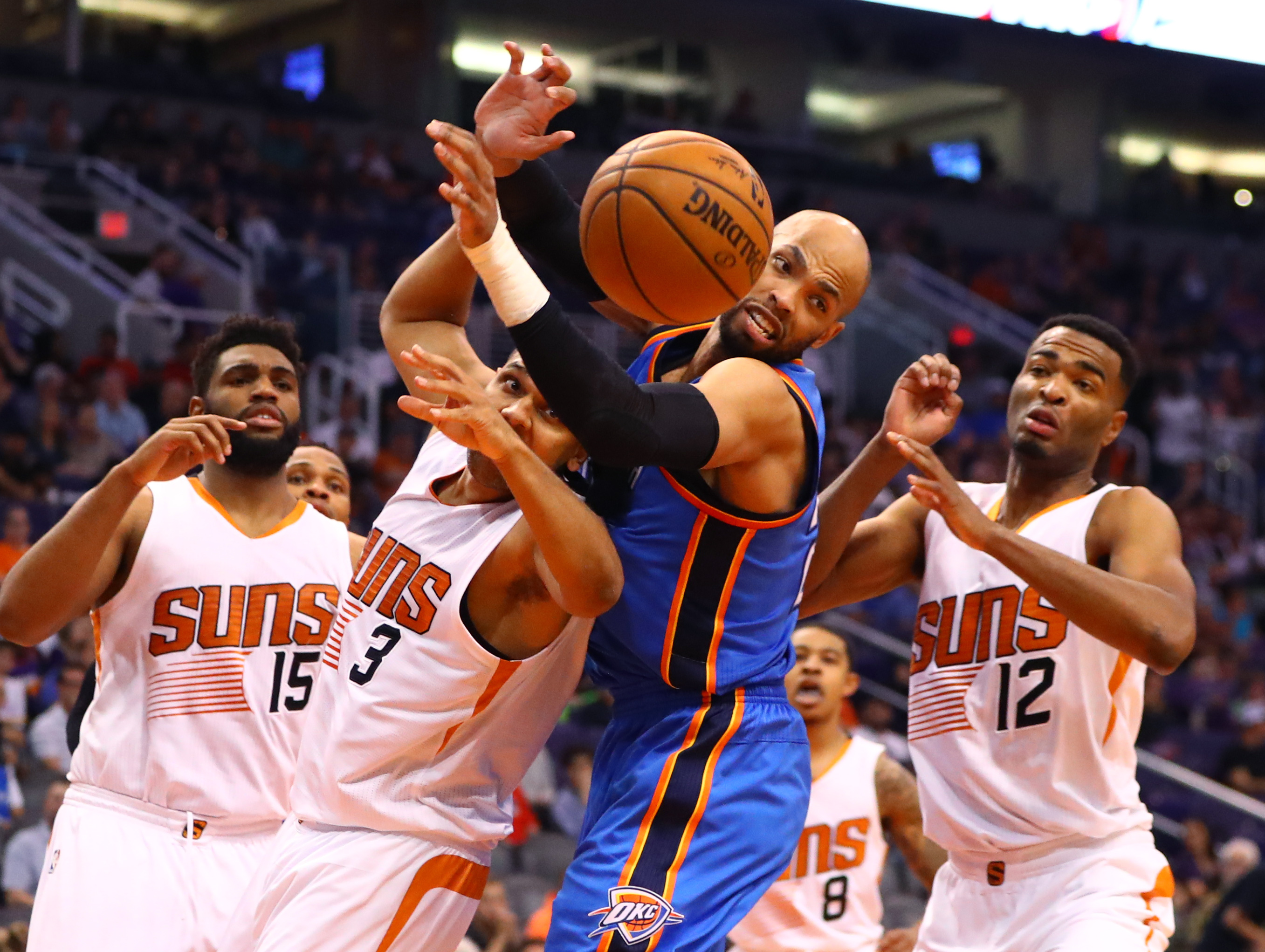 OKC Thunder fall to the Suns in second game of road trip