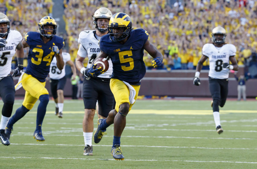 NCAA Football: Colorado at Michigan