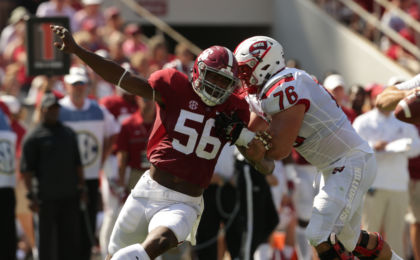 NCAA Football: Western Kentucky at Alabama