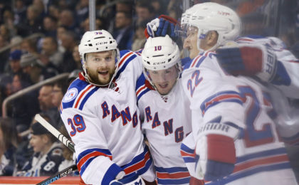 NHL: New York Rangers at Winnipeg Jets