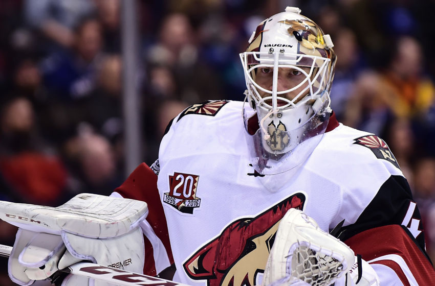 NHL: Arizona Coyotes at Vancouver Canucks