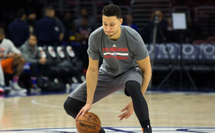 NBA: New York Knicks at Philadelphia 76ers