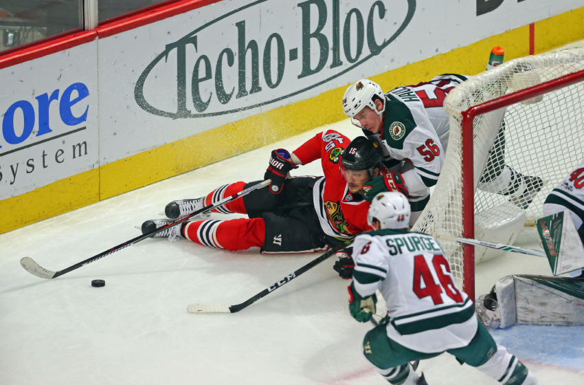 NHL: Minnesota Wild at Chicago Blackhawks