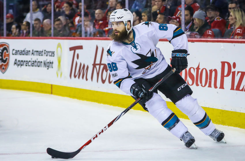 NHL: San Jose Sharks at Calgary Flames