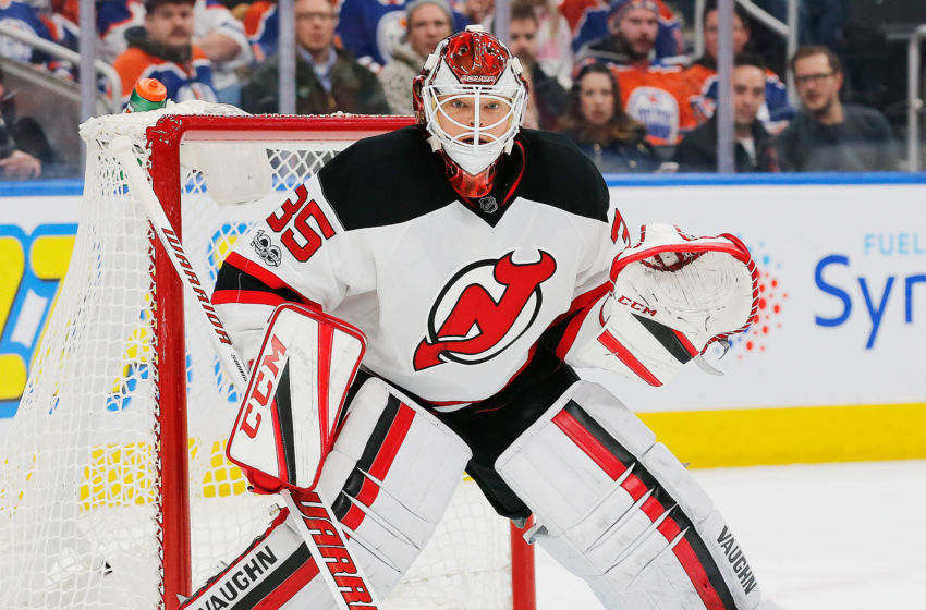 NHL: New Jersey Devils at Edmonton Oilers