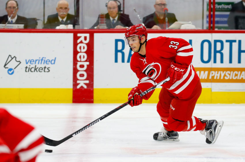 NHL: Columbus Blue Jackets at Carolina Hurricanes