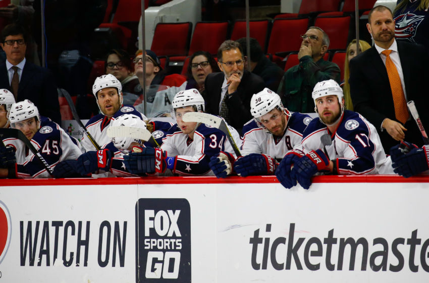 NHL: Columbus Blue Jackets at Carolina Hurricanes