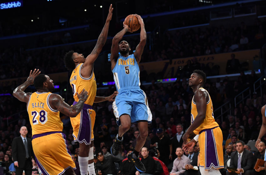 NBA: Denver Nuggets at Los Angeles Lakers