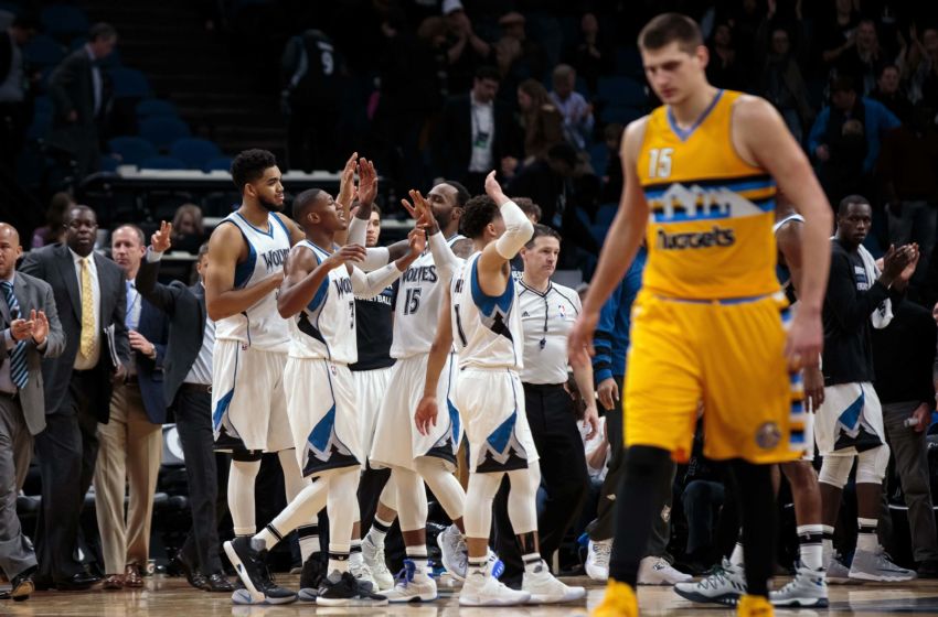 NBA: Denver Nuggets at Minnesota Timberwolves