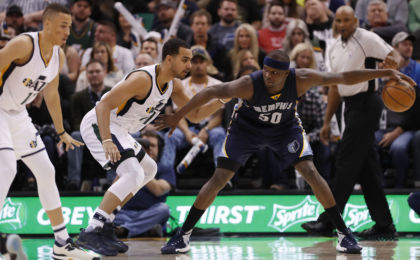 NBA: Memphis Grizzlies at Utah Jazz